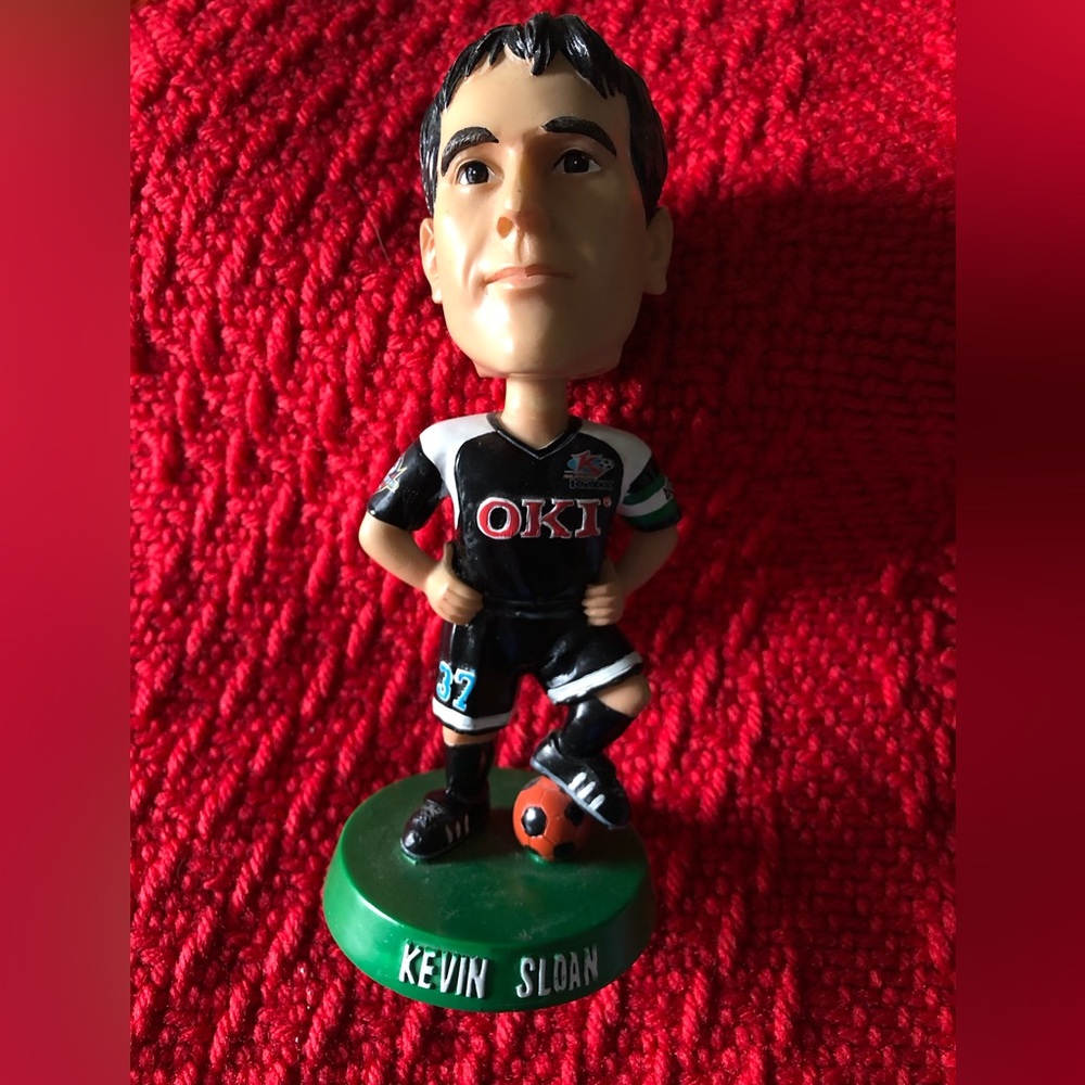 Kevin Sloan OKI Bobble head doll. Philadelphia‎ Kix Major League indoor soccer.